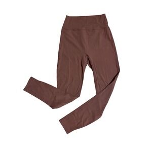 Buff Bunny Legacy Leggings Clay Brown M Athleisure Workout Gym Lifestyle Active